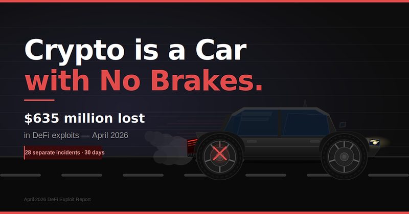 Crypto is a car with no brakes